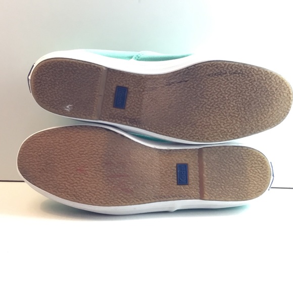 Keds Women's Lace Up  Teal Champion/Tennis/Sneaker Canvas Shoes Size 7.5 - Picture 9 of 12